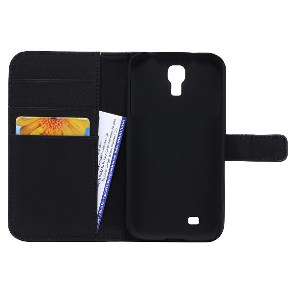 Plånboksfodral med ställ svart, Samsung Galaxy S4