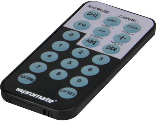 Promate FM-sändare med USB, SD-kortplats, AUX