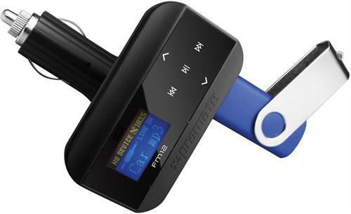 Promate FM-sändare med USB, SD-kortplats, AUX