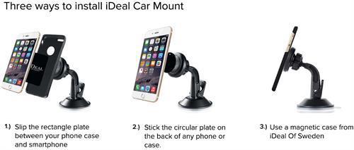 iDeal Car Mount magnetisk bilhållare