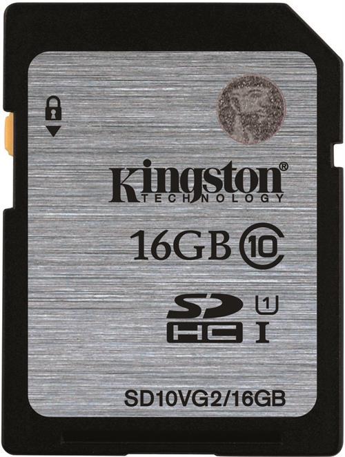 Kingston minneskort SDHC 45MB/s UHS-I Class 10, 16GB