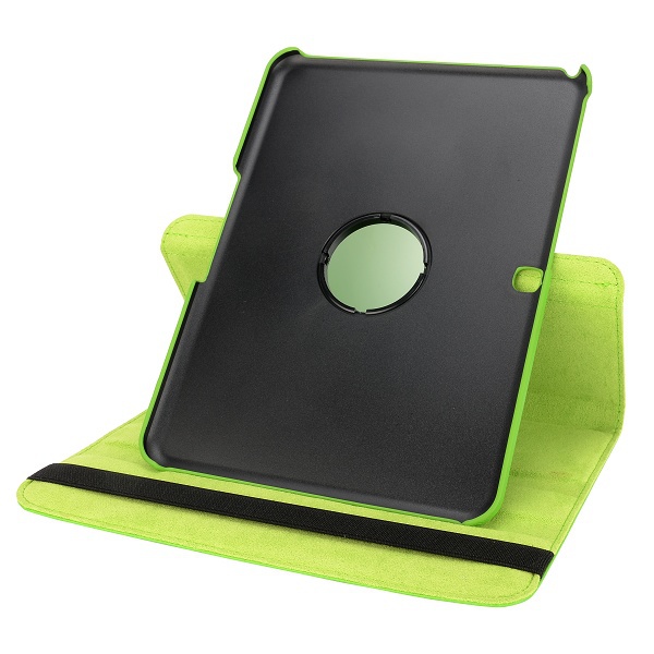 Läderfodral med roterbart ställ grön, Samsung Galaxy Tab 4 10.1