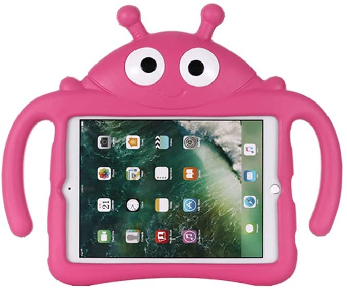 Nyckelpiga barnfodral, iPad Air/Air 2/Pro 9.7/9.7, rosa
