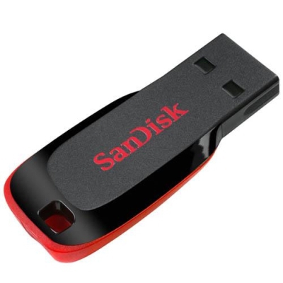 32GB USB-minne SanDisk Cruzer Blade USB2.0