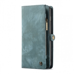 CaseMe plånboksfodral med magnetskal, Samsung Galaxy S10, blå