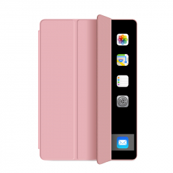 Läderfodral med ställ, iPad Air 2, rosa