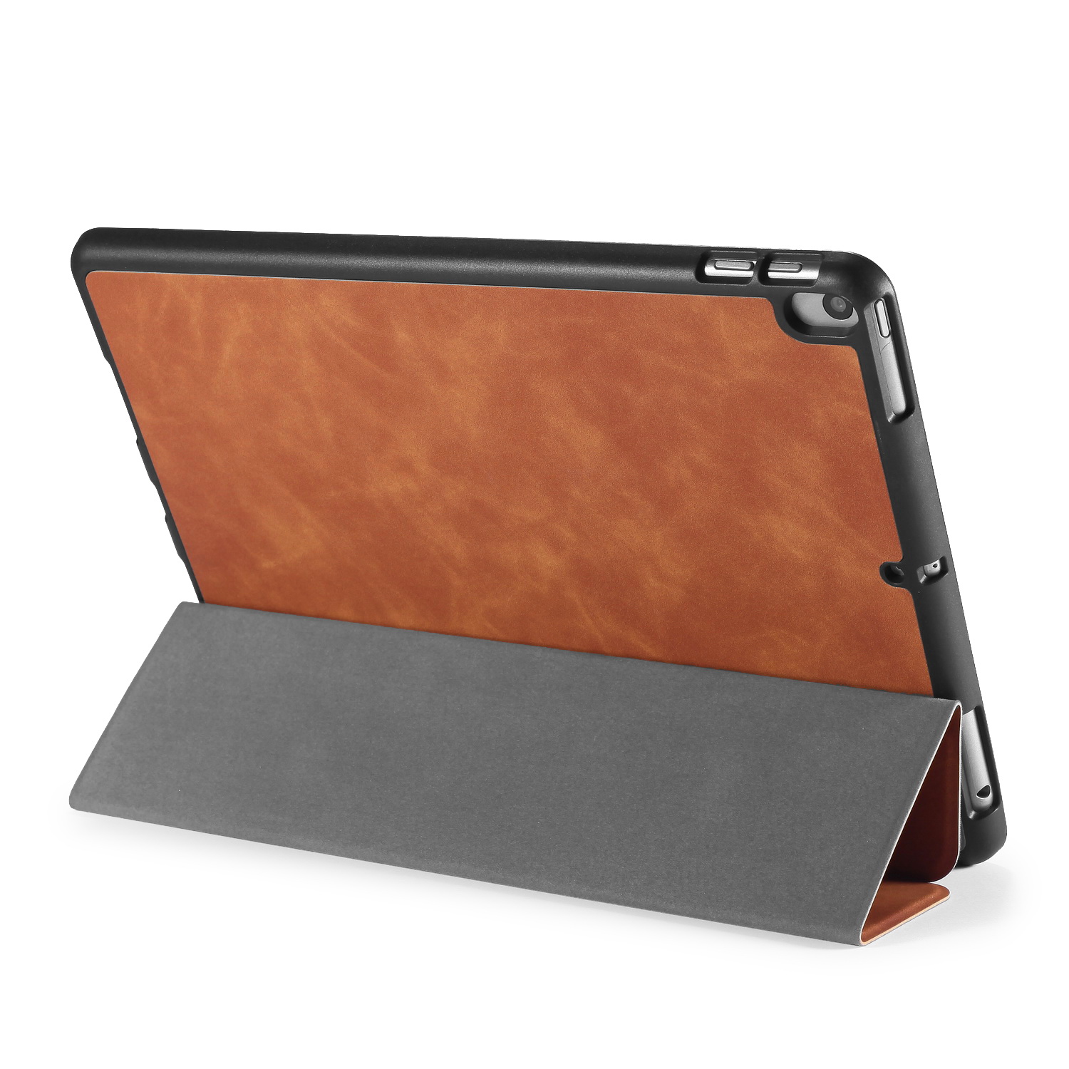 DG.MING Retro Style fodral till iPad Pro 10.5/iPad Air 3, brun