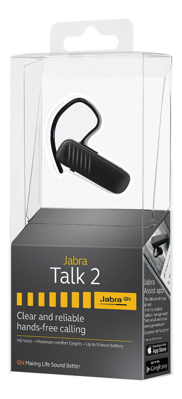 Jabra Talk 2 Bluetooth Mono Headset Svart