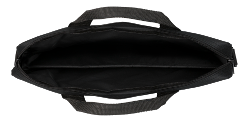 DELTACO Notebookväska, upp till 15,6", Nylon, svart