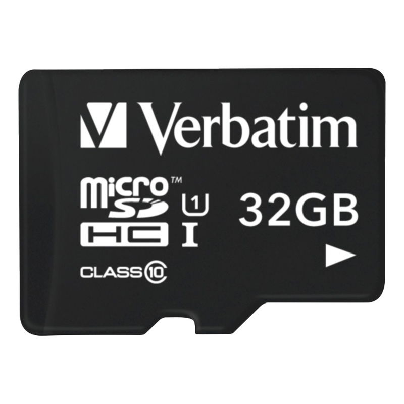 Verbatim MICRO SDHC Klass 10/U1 med USB, 32GB