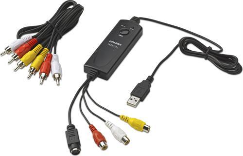 TerraTec Grabby, videograbber med USB-anslutning och programvara