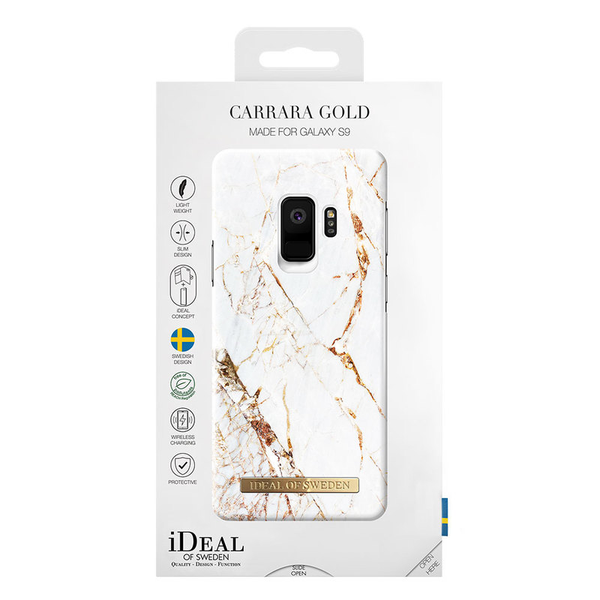 iDeal Fashion Case magnetskal Galaxy S9, Carrara Gold