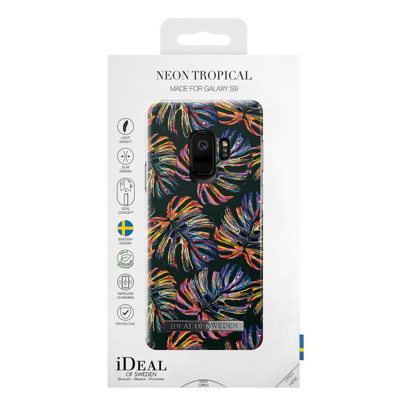 iDeal Fashion Case magnetskal Galaxy S9, Neon Tropical
