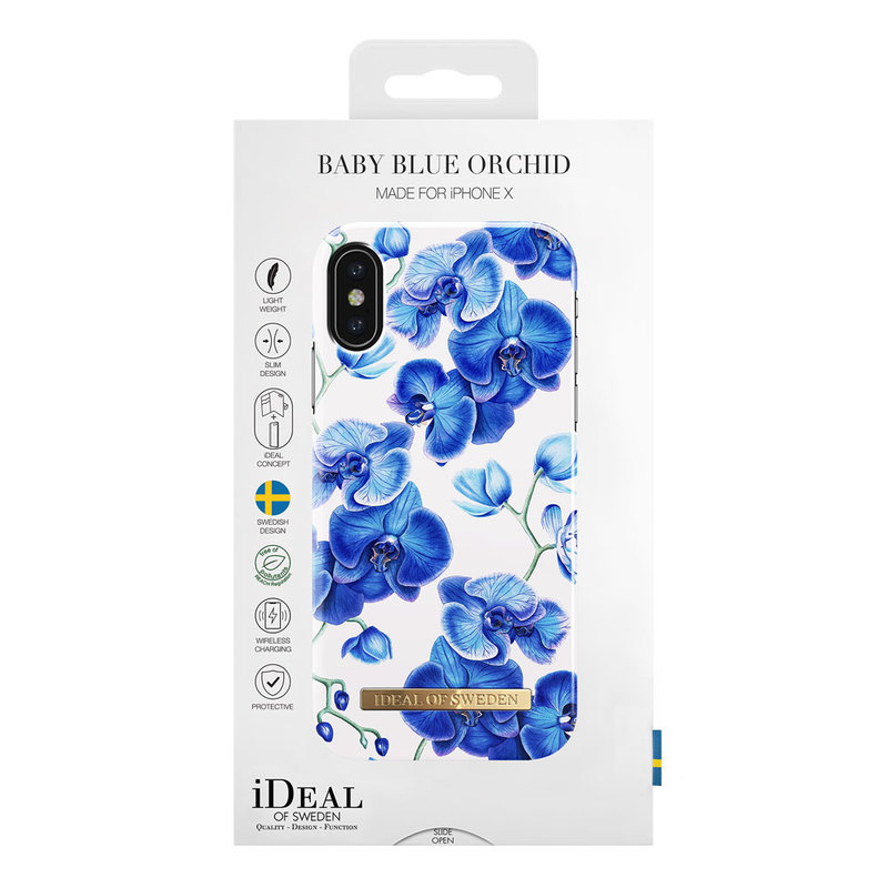 iDeal Fashion Case magnetskal iPhone X, Baby Blue Orchid