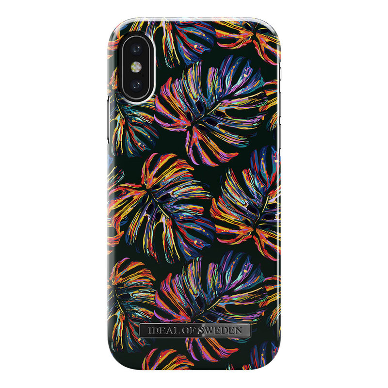 iDeal Fashion Case magnetskal iPhone X, Neon Tropical