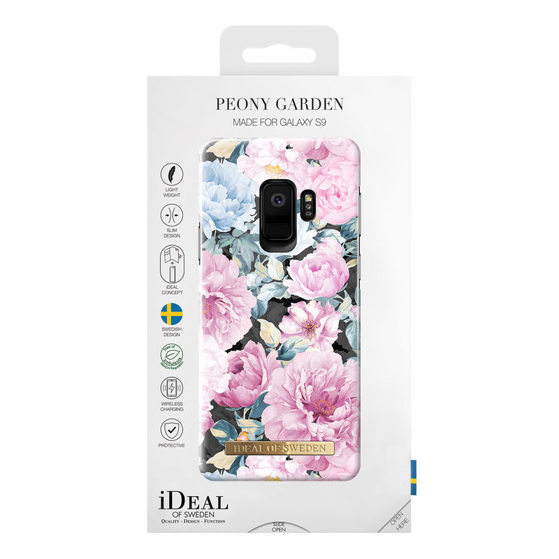 iDeal Fashion Case magnetskal Galaxy S9, Peony Garden