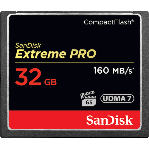 SanDisk CF Extreme Pro 160MB/s, 32GB