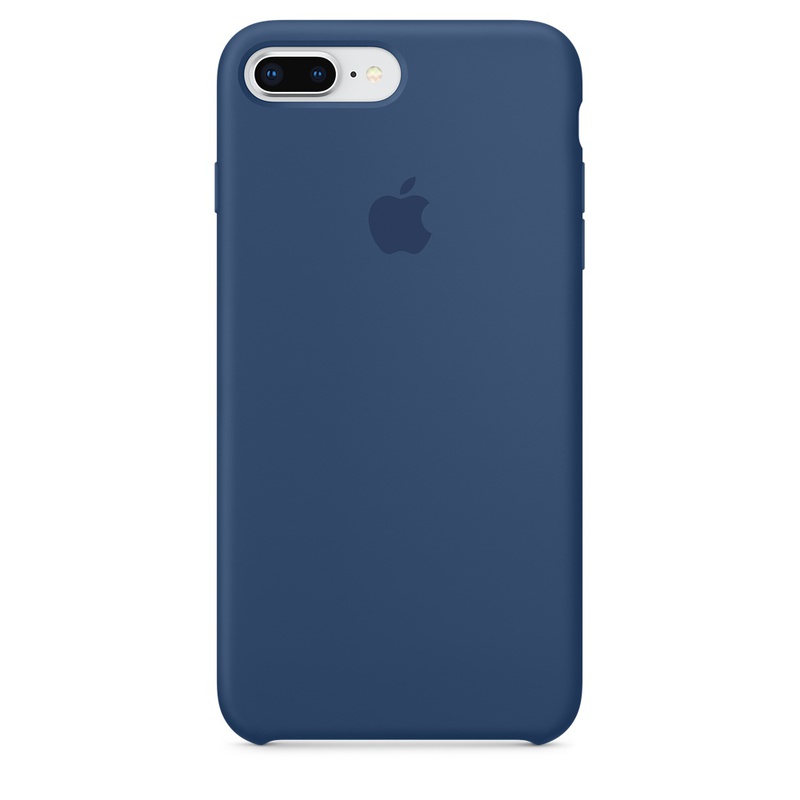 Apple MQH02ZM/A silikonskal till iPhone 8/7 Plus, koboltblå
