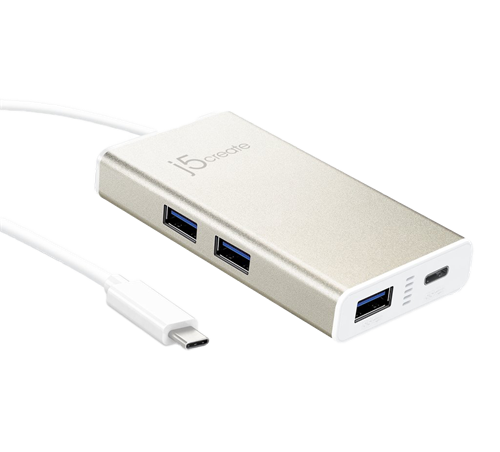 J5create USB Type-C 4-Port HUB USB-A/USB-C /PD 2.0