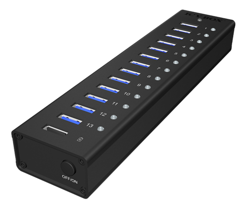 Icy Box 10 PORT USB HUB