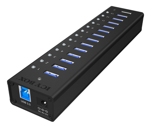 Icy Box 10 PORT USB HUB
