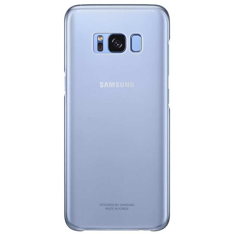 Samsung Clear Cover Galaxy S8, blå