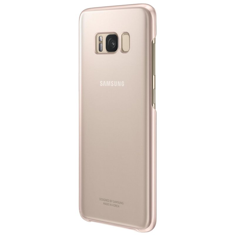 Samsung Clear Cover Galaxy S8, rosa