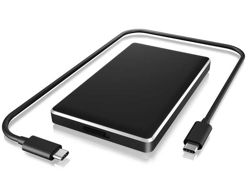 Icy Box USB Type-C™ hölje för 2,5" HDD/SSD