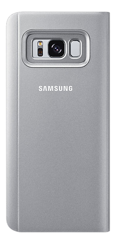 Samsung Clear View fodral silver, Galaxy S8