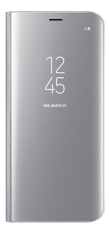 Samsung Clear View fodral silver, Galaxy S8