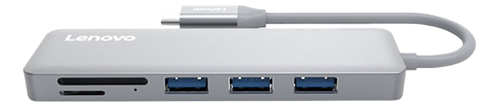 Lenovo C605 USB-C till 3xUSB-A och minneskortsläsare