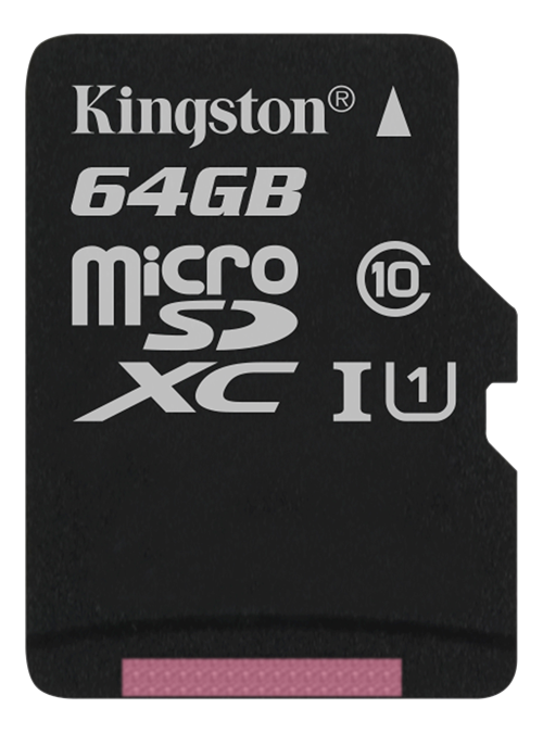 Kingston microSDXC Canvas Select 80R CL10 UHS-I, 64GB