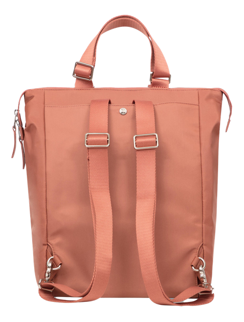 Knomo Gilbert Laptop Tote Backpack, för 14" laptops, rosa