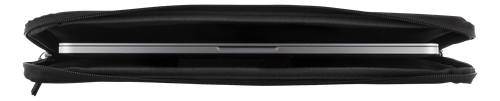 Deltaco Laptopfodral, för laptops upp till 14", polyester, svart