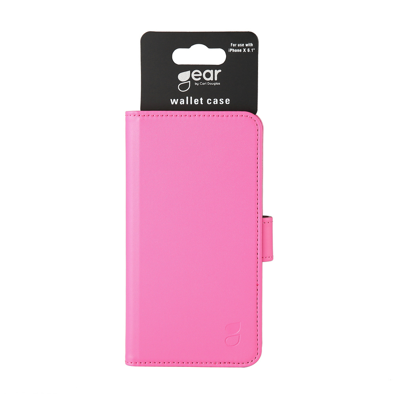 Gear Plånboksfodral, iPhone XR 6,1", rosa