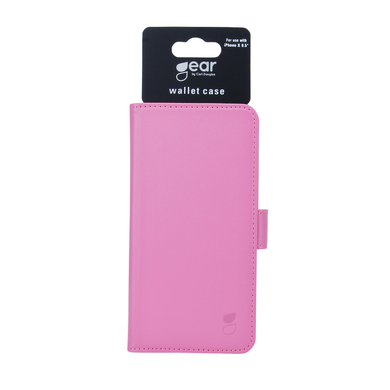 Gear Plånboksfodral iPhone XS Max 6,5", rosa