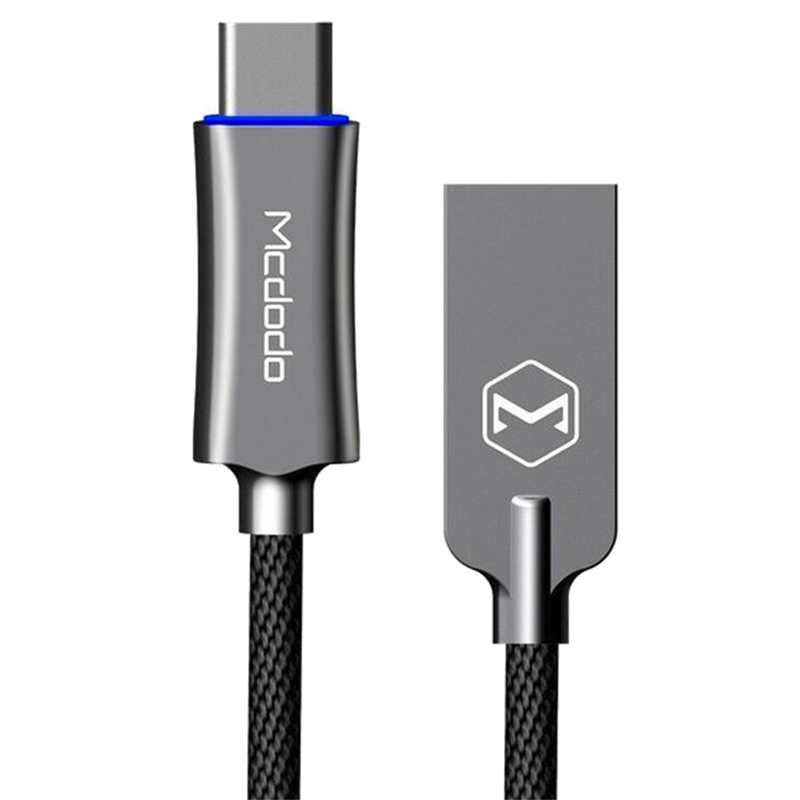 Mcdodo Knight USB-C-kabel, auto disconnect, CA-2881, broderad 1m