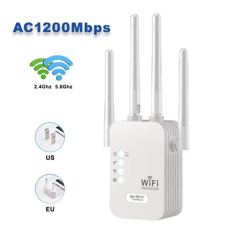 Trådlös WiFi-repeater, 2.4 GHz 300Mbps