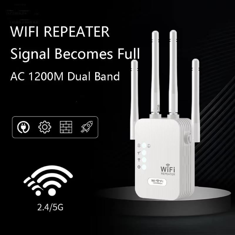 Trådlös WiFi-repeater, 2.4 GHz 300Mbps