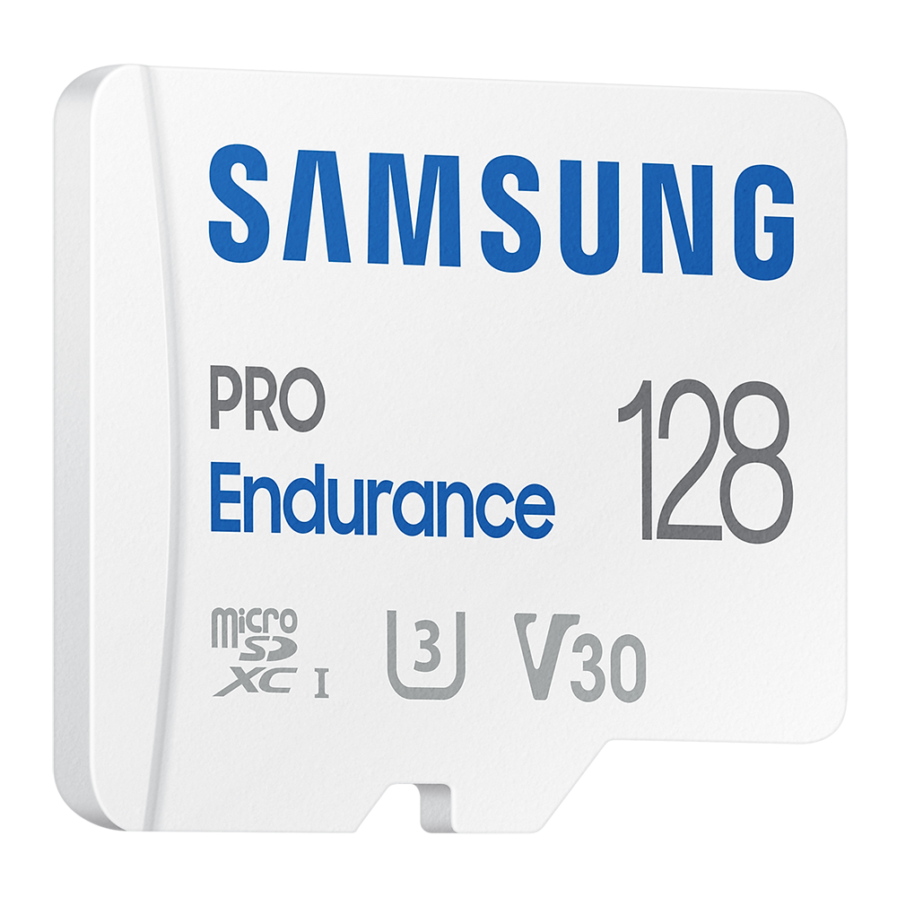 128GB Samsung PRO Endurance MicroSDXC Klass 10, UHS-I
