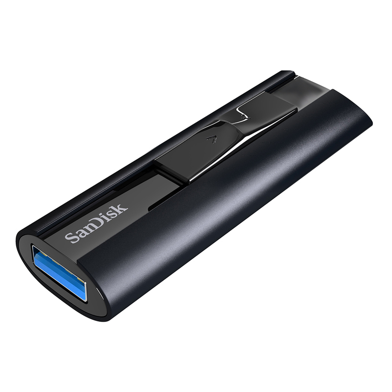 128GB SanDisk Extreme Pro Solid State USB-minne, USB 3.2