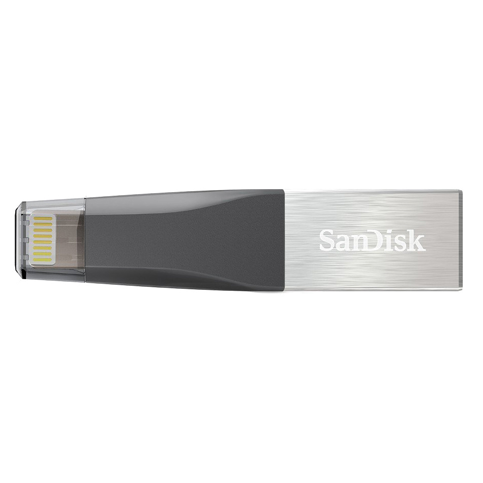 128GB SanDisk iXpand Mini OTG Lightning minnessticka