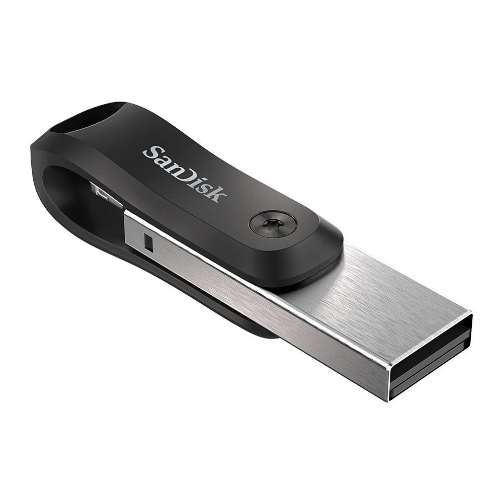 128GB Lightning-kontakt SanDisk iXpand Flash Drive Go USB-minne