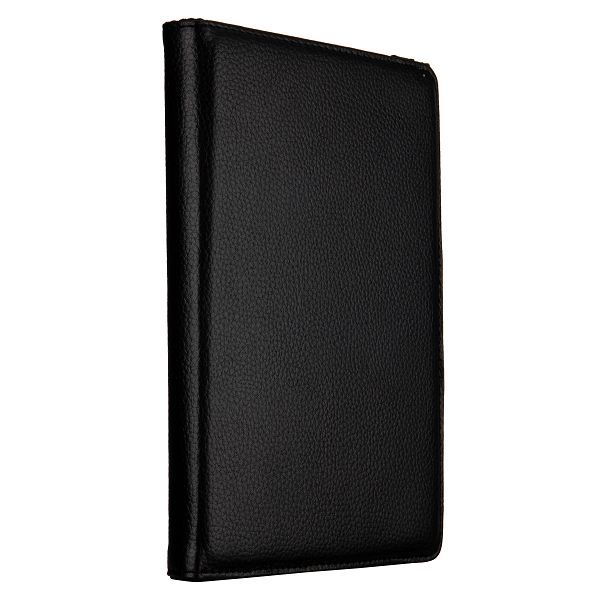 Läderfodral med roterbart ställ svart, iPad Mini/2/3