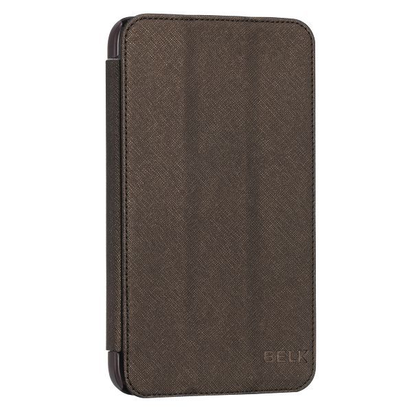 Läderfodral med ställ brun, Samsung Galaxy Tab 3 7.0