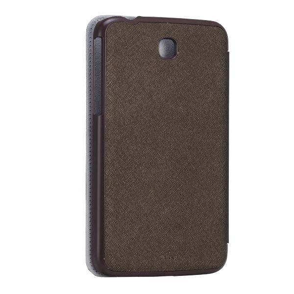 Läderfodral med ställ brun, Samsung Galaxy Tab 3 7.0