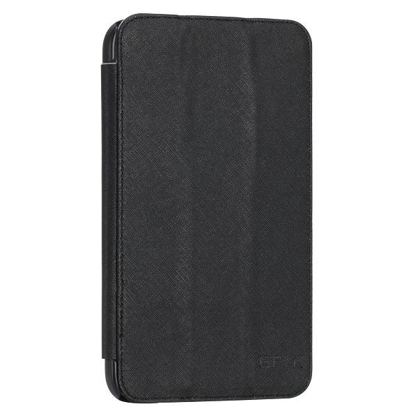 Läderfodral med ställ svart, Samsung Galaxy Tab 3 7.0