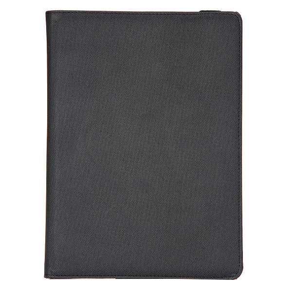 Läderfodral med roterbart ställ svart denim, iPad Air