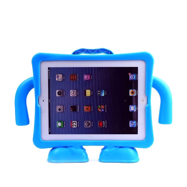 Barnfodral med ställ blå, iPad 2/3/4