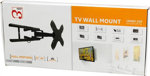 Epzi väggfäste för TV/skärm, max 25kg